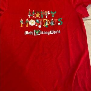 Women’s DisneyWorld Christmas Shirt XS